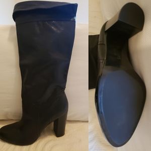 Talbots Calf High Boots Black